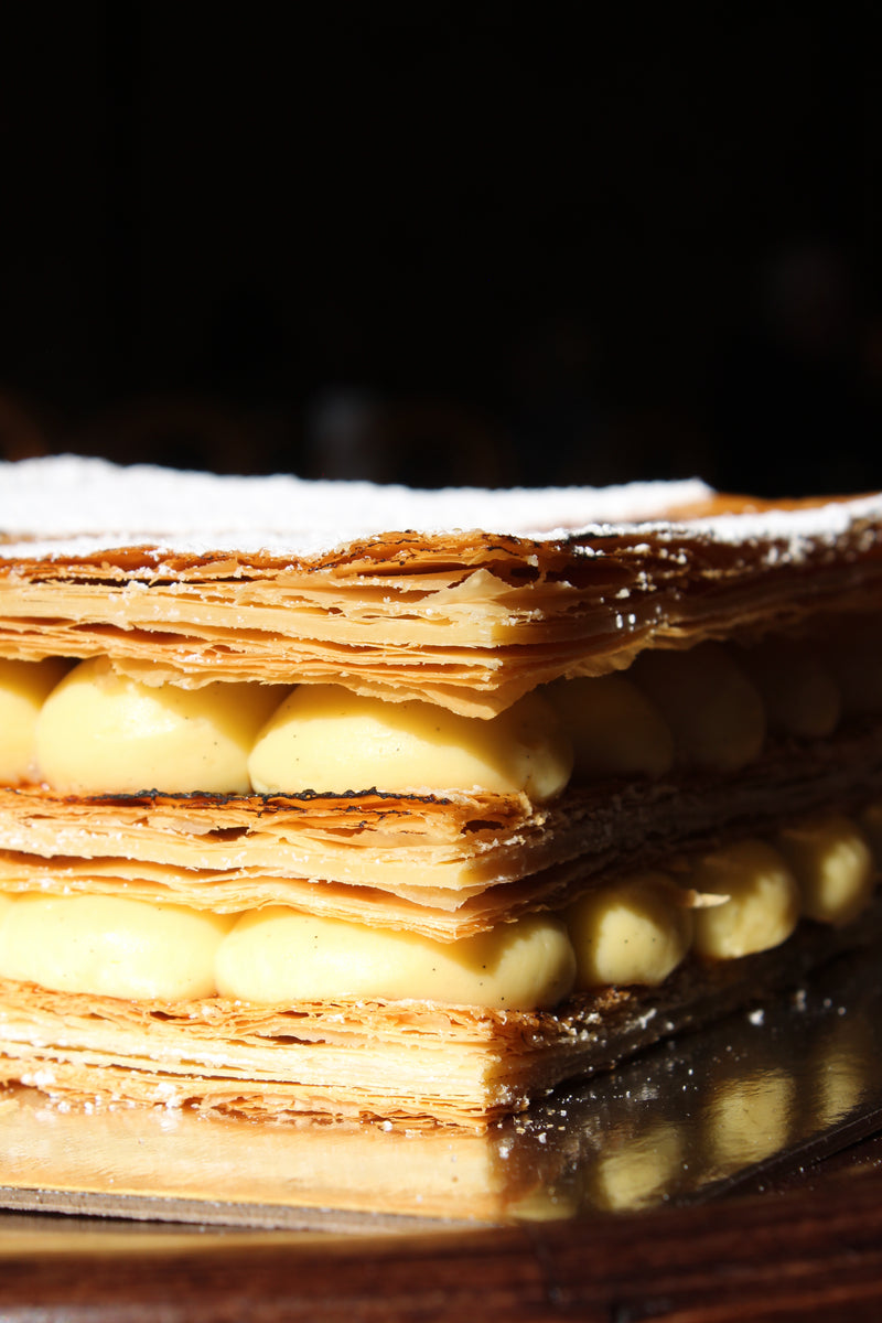 Millefeuille (French Vanilla Slice) Large French Sweet French Sweet